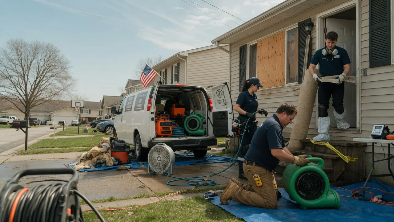 Water Damage Restoration in Harvey, IL near me